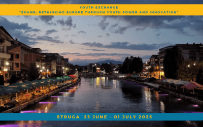 Call for Participants from Macedonia to join the Youth Exchange “EU&ME” in Struga from 23 June – 01 July 2025
